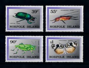 [70369] Norfolk Island 1989 Insects Butterflies  MNH