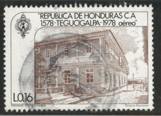 Honduras  Scott C652 Used airmail