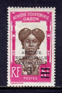 Gabon - Scott #117 - MH - See description - SCV $7.00