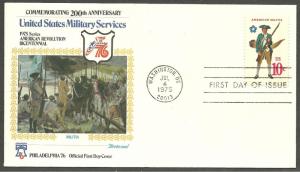 US Cat #1568, Continental Uniforms, FDC*