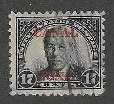 Canal Zone 91  Used  SC:$2.75