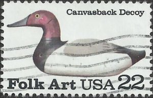 # 2140 USED CANVASBACK DECOY