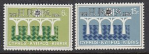 Cyprus 625-6 Europa mnh