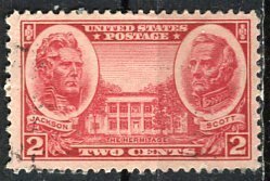 U.S.A.; 1937; Sc. # 786;  Used Single Stamp