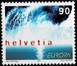 Switzerland 2001,Sc.#1099 MNH, Europe (C.E.P.T.): Water - a treasure of nature