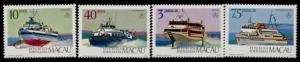 Macao 530-3 MNH Ship, Ferry, Jetfoil, Hydrofoil, Hoverm