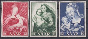 SAAR 1954 Sc#250-252 Mi#351-353 mnh (DR1479)