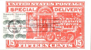 #1899 Motorcycle 1913 KMC FDC