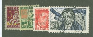 Switzerland #B41-44  Single (Complete Set)