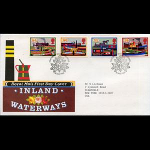 G.B. 1993 - FDC-1506-9 Canal