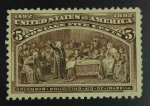 MOMEN: US STAMPS #234 MINT OG NH LOT #55459