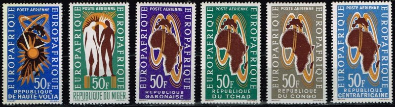 Ivory Coast Sc.#217 and more MNH stamps (20)  EUROPAFRIQUE