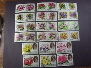 NIUE # 317-334-MINT/NEVER HINGED--COMPLETE SET----QEII----1981-82