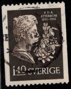 SWEDEN Scott 485 used 1955 coil stamp