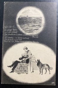 1916 Germany Navy Feldpost Picture Postcard Cover To Berlin U Boat Package