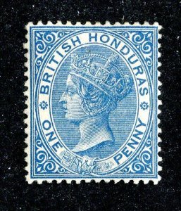 1884 British Honduras Sc #13 mng  cv. $75 ( 9443 BCXX )