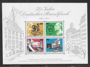 Germany Berlin # # 9N343 MNH Souvenir Sheet (12550)