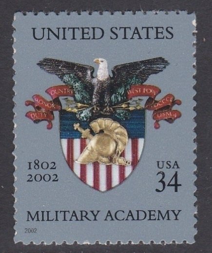 3560 U. S. Military Academy Bicentennial MNH