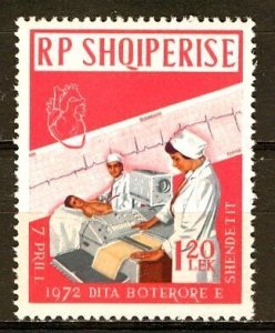 Albania 1972; Sc. # 1419; MNH Single Stamp