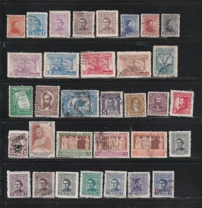 Uruguay Collection A, 110 Stamps - 4 Scans - All the stamps are in the scans.