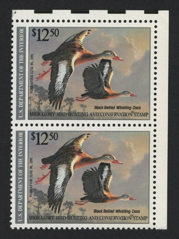 United States MINT Scott Number RW57 PAIR  MNH  DUCK STAMPS  VF   -  BARNEYS