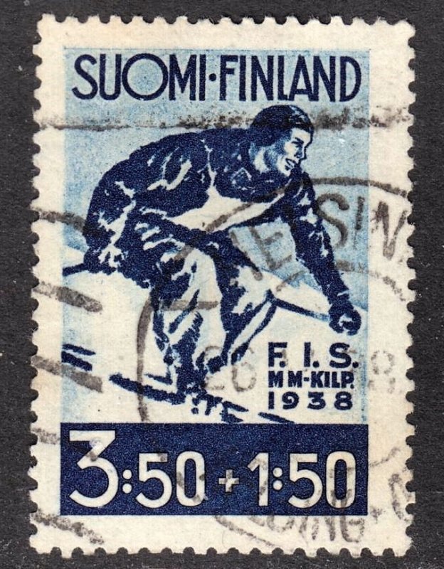 Finland Scott B33  F+  used. FREE...