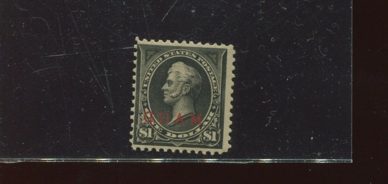 Guam Scott 12 Overprint Mint Stamp NH (Stock Guam 12-22)