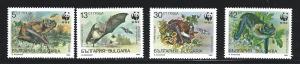 Bulgaria 1989  W.W.F  mnh S.C.  3398 - 3401