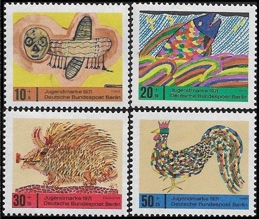 Germany (Berlin) 1970-1972 SC# 9NB 74-7, 79-81,83-6, 88-91, 92-95 MNH