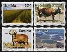 NAMIBIA - 1990 - Farming - Perf 4v Set - Mint Light Hinged