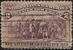 # 231 BROWN VIOLET USED LANDING OF COLUMBUS SCV-0.30