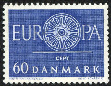 Denmark 379 MLH - Europa 1960