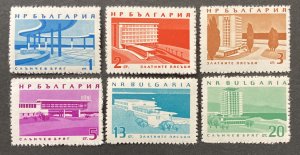 Bulgaria 1963 #1267-8,70-3, Black Sea Resorts, MNH(see note).