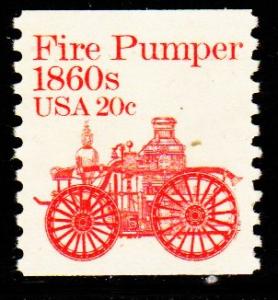 #1908 Fire Pumper - MNH