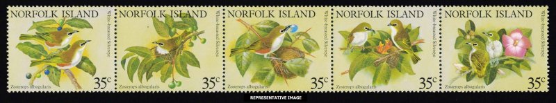 Norfolk Island Scott 287a-287e Mint never hinged.