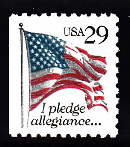 United States #2593 Flag, Pledge of Allegience, Please see description.