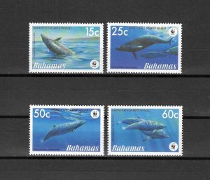 BAHAMAS 2007 WWF SG 1449/52 MNH