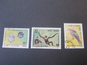 Vietnam 1981 Sc 1107,16,25 FU