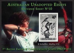 Australia Scott -------, MNH, Free Shipping, Unadopted Essay #10