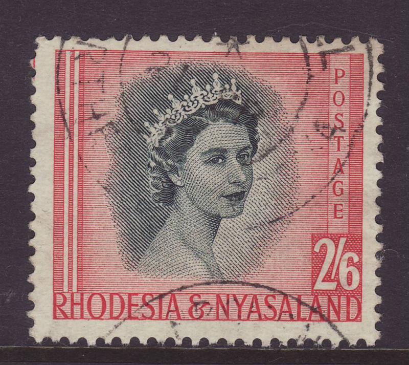 1954 Rhodesia & Nyasaland 2/6 F/Used SG12