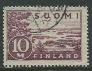 Finland - Scott 178 - Lake Saima -1930- FU - Single 10m Stamp
