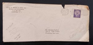 DM)1955, U.S.A, LETTER CIRCULATED IN U.S.A, WITH STAMP OF THE LIBERTY