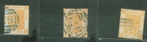 Hong Kong #13/13a/13b Used Single (Queen)