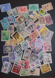 NICARAGUA Used Vintage Stamp Lot T396