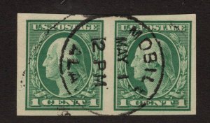 U.S. - 481 - Pair - EXTRA FINE - Used