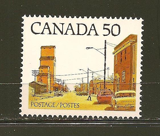 Canada 723 Prairie Street Scene MNH