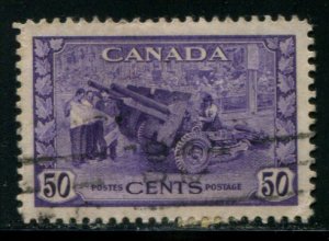 261 Canada 50c Munitions Factory, used