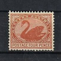 Australian States-Western Australia Stamp 79  - Swan