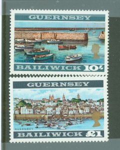 Guernsey #22A-23A Mint (NH) Multiple