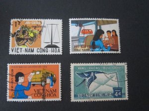 Vietnam 1960 Sc 349,352-3,C12 FU